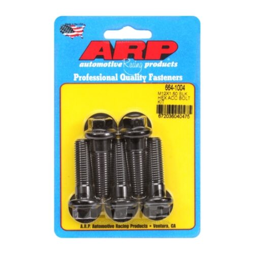 ARP Bolt Kit Black Oxide M12 x 1.50 x 40 hex