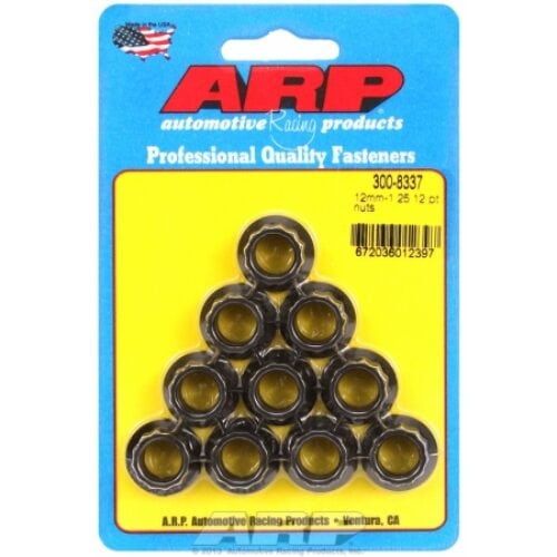 ARP Nut Kit M12 x 1.25 12pt (10pcs)