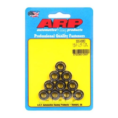 ARP Nut Kit M9 x 1.25 12pt (10pcs)