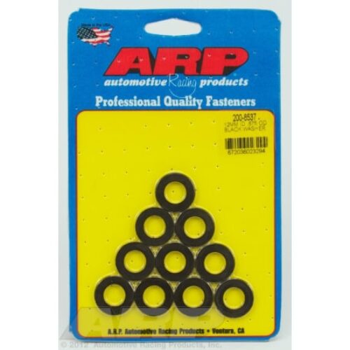 ARP Washers Black M12 ID .875 OD .120 TH (10pcs)