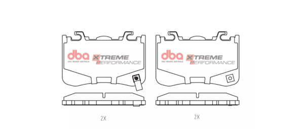 DB15336XP - DBA Xtreme Performance Brake Pads; Rear - Image 3