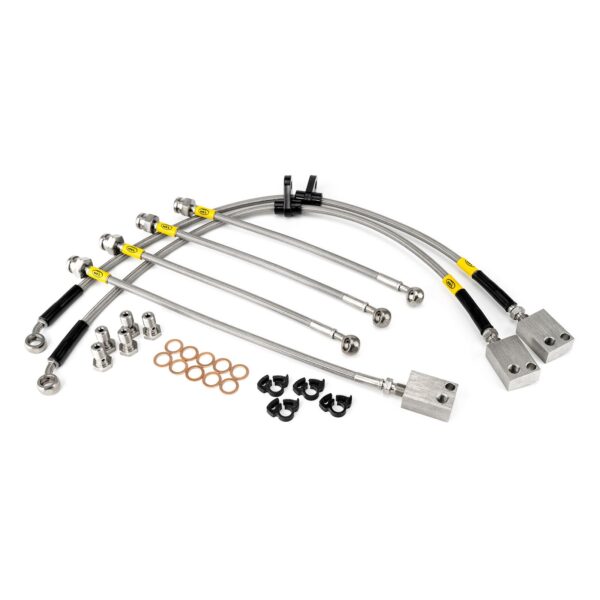 Honda Civic FK2 2.0 Type-R 15+ Braided Brake Lines (6x) - HON-6-136