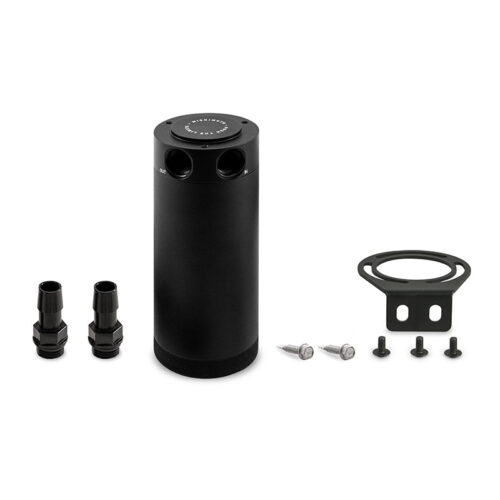 Large Baffled Oil Catch Can 2-Port Black – MMBCC-CBTWO-XLBK