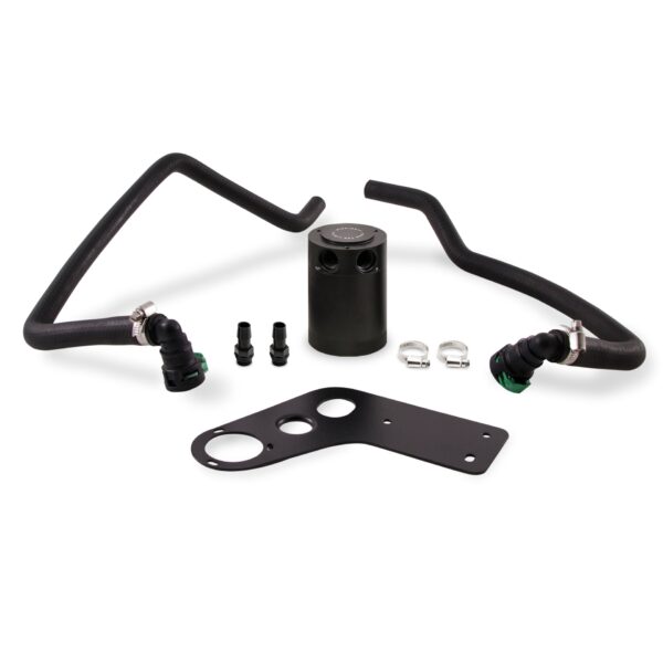 Ford Mustang GT 15-17 Baffled Oil Catch Can - MMBCC-MUS8-15PBE