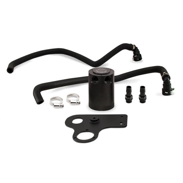 Ford Mustang GT 18+ Baffled Oil Catch Can - MMBCC-MUS8-18PBE