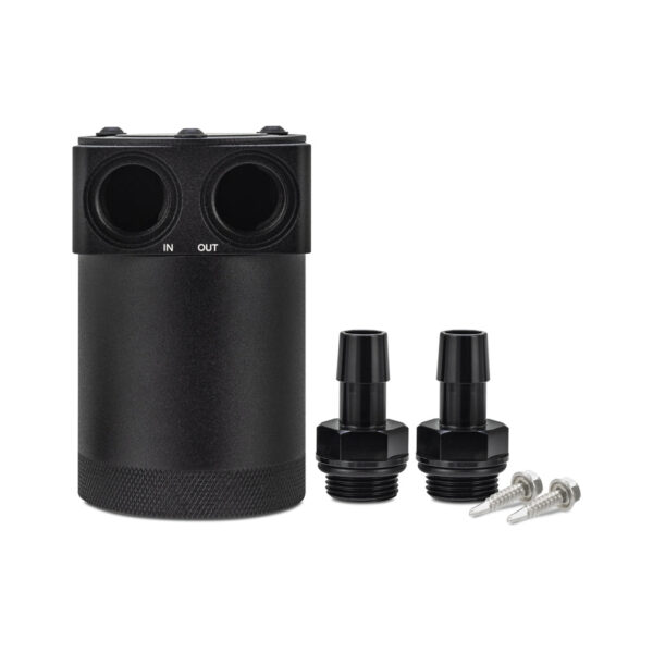 Parallel Port Universal Baffled Oil Catch Can - MMBCC-PPTWO
