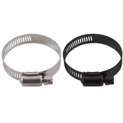 High-Torque Worm Gear Clamp, 1.57″ – 2.52″ x10 BL – MMCLAMP-WG-64HTBK