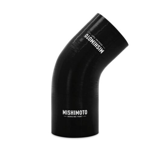 Silicone Reducer Coupler, 45 Degree, 2″ to 2.5″, Black – MMCP-R45-2025BK