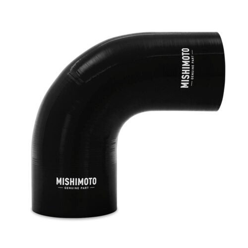 Silicone Reducer Coupler, 90 Degree, 3″ to 3.75″, Black – MMCP-R90-30375BK