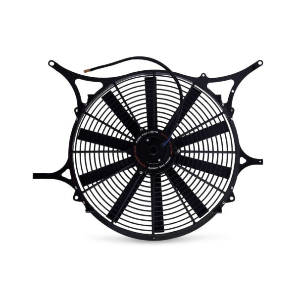BMW E46 99-06 Fan Shroud+CNTRL 1/8 NPT+Push in Probe Mish - MMFS-E46-99K