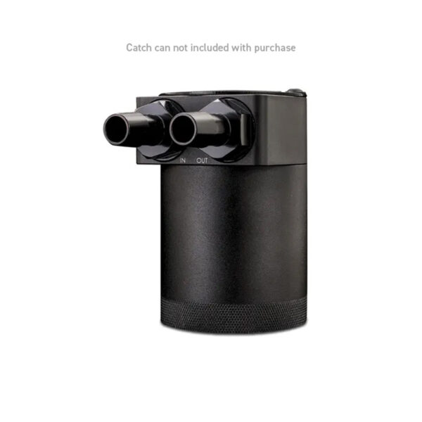2pcs. M20x1.5 5/8" Aluminum Catch Can Fittings, Black - MMFT-M20-58BK