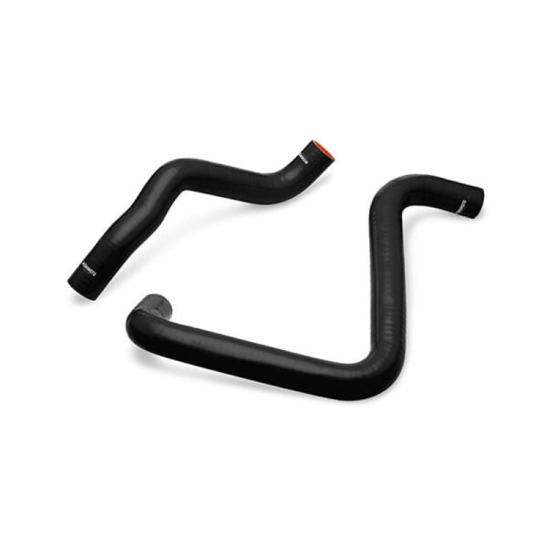 Toyota Corolla 84-88 1.6L Radiator Hose Kit Black - MMHOSE-AE86-83BK