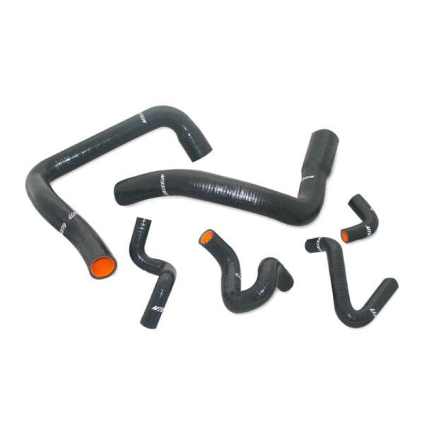 Ford Mustang 86-93 GT/Cobra Silicon Hose Kit Black - MMHOSE-MUS-86BK