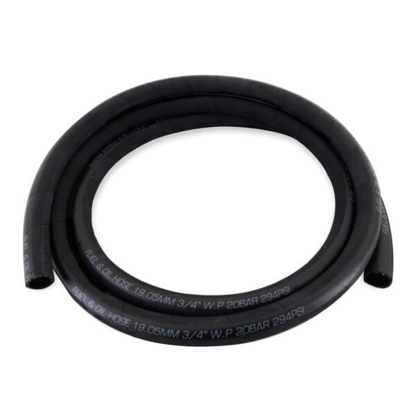 Push Lock Hose, Black, -12AN, 120" Length - MMHOSE-PL-12-120