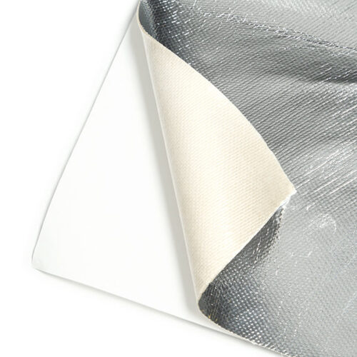 Aluminum Silica Heat Barrier with Adhesive Backing, 24″x24″ – MMHP-ASHB-2424