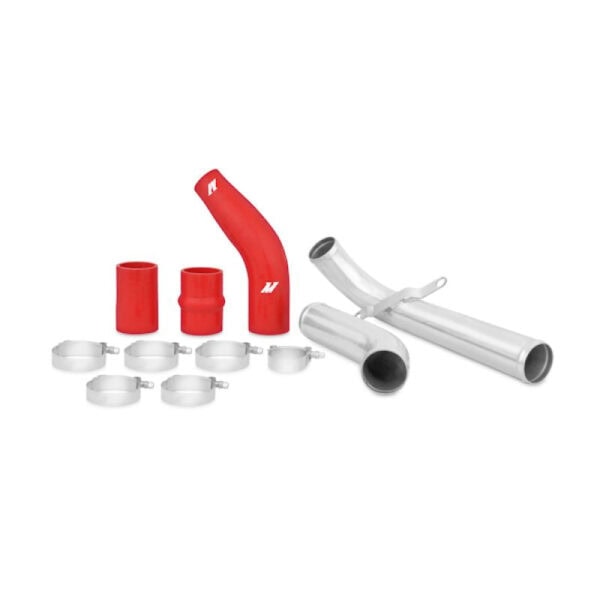 Mitsubishi EVO x Upper Intercooler Pipe Kit Red - MMICP-EVO-10URD