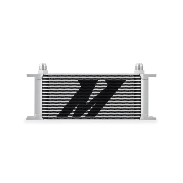 Universal 16-Row Oil Cooler Silver - MMOC-16SL