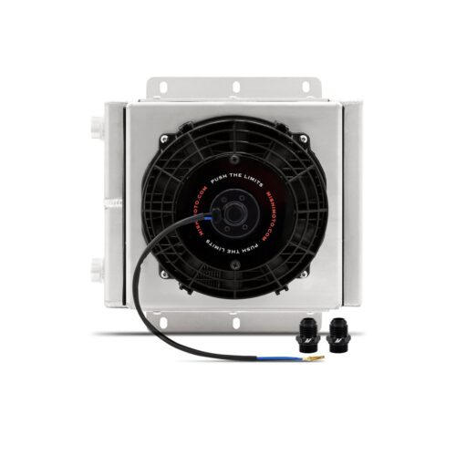 Universal Oil Cooler Kit, 23-Row Cooler + 1×8″ Fan – MMOC-23-K