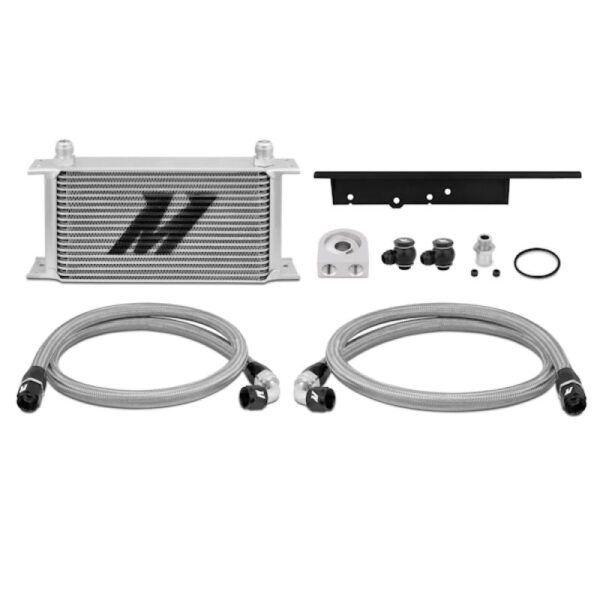 Nissan 350Z /G35 Coupe 03-09 Oil Cooler Kit Silver - MMOC-350Z-03