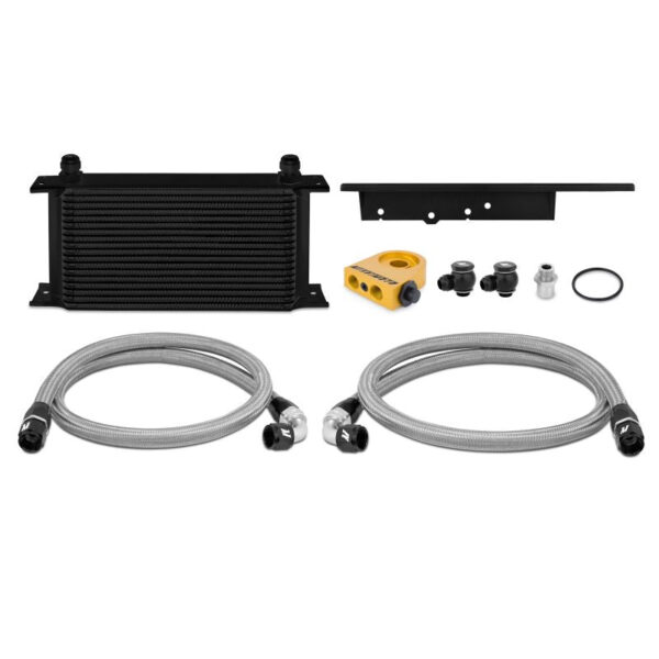 Nissan 350Z 03-09 Oil Cooler Thermostatic Black - MMOC-350Z-03TBK