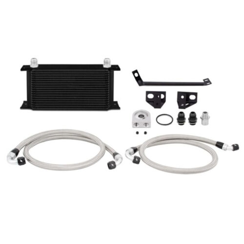 Ford Mustang 15+ EcoBoost Oil Cooler Kit Black – MMOC-MUS4-15BK