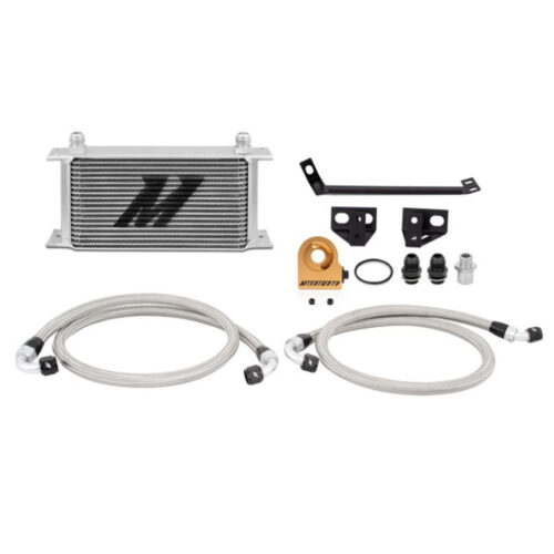 Ford Mustang 15+ EcoB. Thermost. Oil Cooler Silver – MMOC-MUS4-15T
