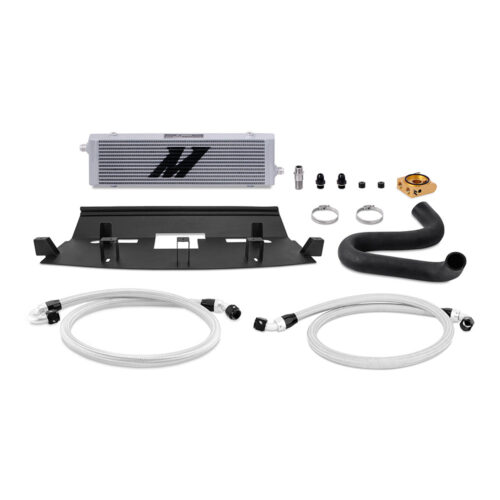 Ford Mustang GT 18+ Oil Cooler Kit Silver Thermostatic – MMOC-MUS8-18T