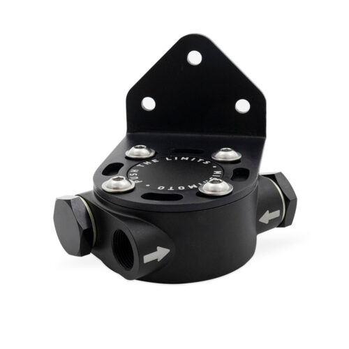 Remote Oil Filter Head 3/4-16 Thread Black – MMOC-RFH-34BK