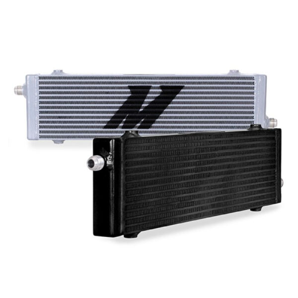 Cross Flow Bar & Plate Oil Cooler Large Silver - MMOC-SP-LSL