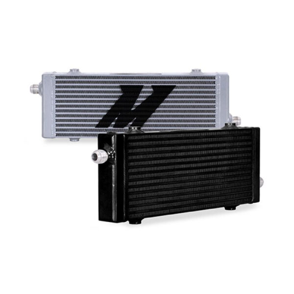 Cross Flow Bar & Plate Oil Cooler Medium Black - MMOC-SP-MBK