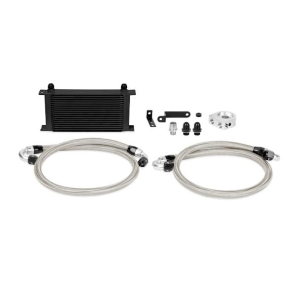 Subaru WRX STI 08-14 Oil Cooler Kit Black - MMOC-STI-08BK
