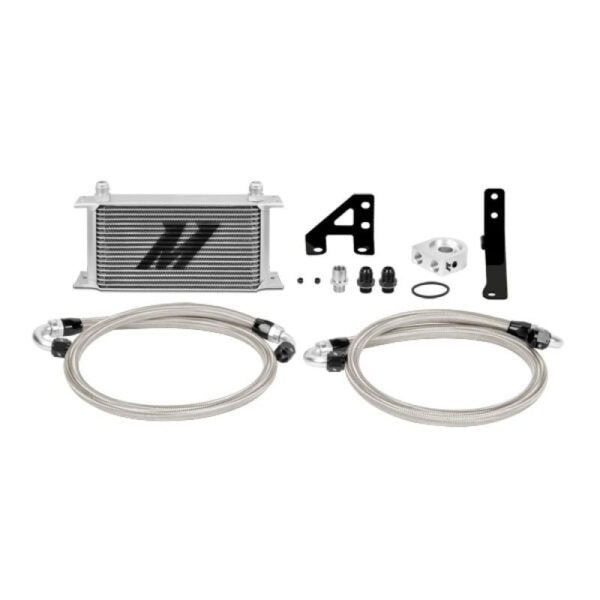 Subaru WRX/STI 15+ Oil Cooler Kit Silver - MMOC-STI-15
