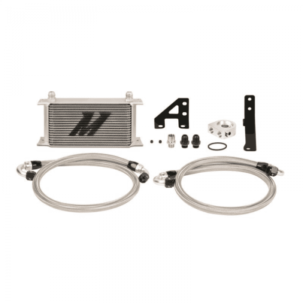 Subaru WRX/STI 15+ Oil Cooler Thermostatic Black - MMOC-STI-15TBK