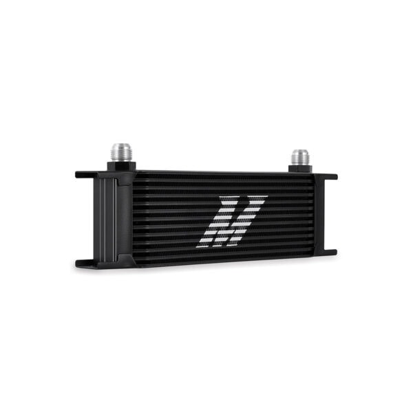 Universal Thermostatic Oil Cooler Kit 13-Row Black - MMOC-U13TBK