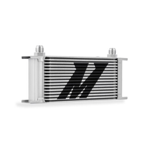 Universal Thermostatic Oil Cooler Kit 16-Row Silver – MMOC-U16TSL