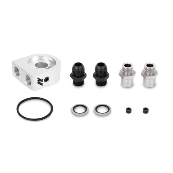 Universal Oil Cooler Kit 34-Row Silver - MMOC-U34SL