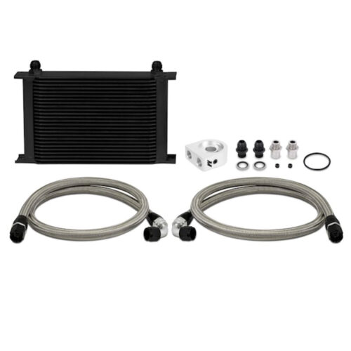 Universal Oil Cooler Kit 25 Row Black – MMOC-UHBK