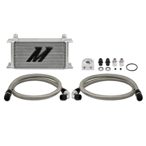 Universal Oil Cooler Kit 19 Row Silver – MMOC-UL