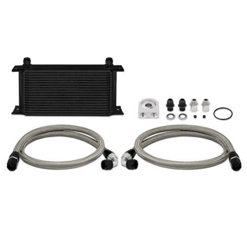 Universal Oil Cooler Kit 19 Row Black – MMOC-ULBK