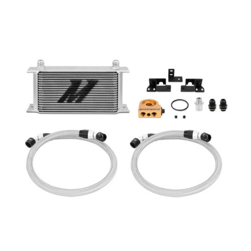 Jeep Wrangler JK 3.8L Thermostatic Oil Cooler Kit, 2007-2011, Silver – MMOC-WRA-07T