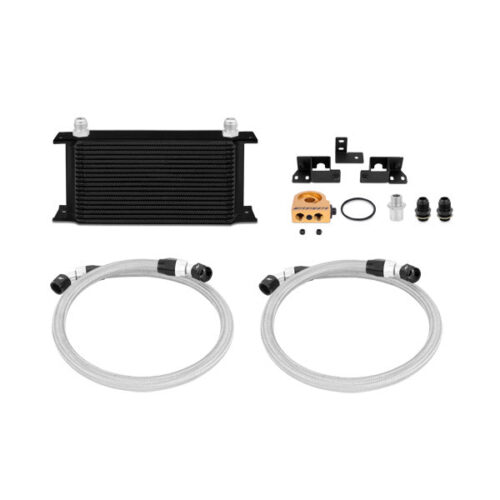 Jeep Wrangler JK 3.8L Thermostatic Oil Cooler Kit, 2007-2011, Black – MMOC-WRA-07TBK