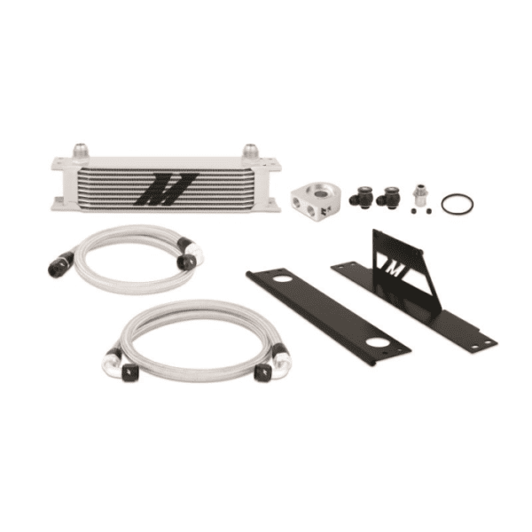 Subaru Impreza WRX/STI 01-05 Oil Cooler Thermostatic Black - MMOC-WRX-01TBK