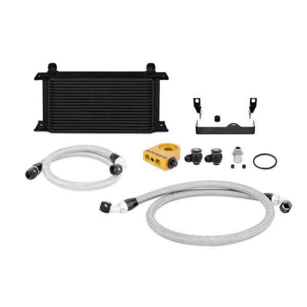 Subaru Impreza WRX/STI 06-07 Oil Cooler Thermostatic Black - MMOC-WRX-06TBK