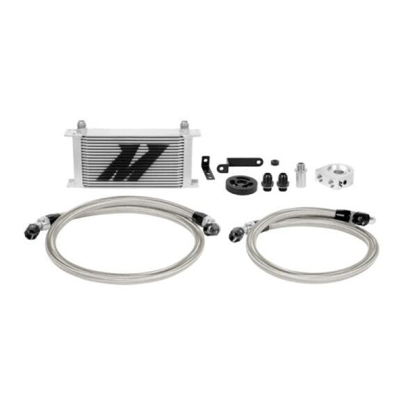 Subaru WRX 08-14 Oil Cooler Kit Silver - MMOC-WRX-08