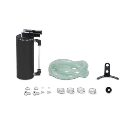 Universal Aluminum Oil Catch Can – Small Black – MMOCC-SAWBK