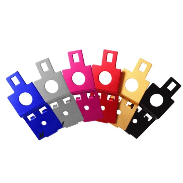 Subaru WRX/STI 01-07 Alu Radiator Stay Set Red - MMRS-SUBI-01ARD