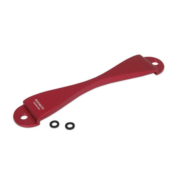 Subaru Universal CNC Battery Tie-Down Red - MMTD-SUB-RD