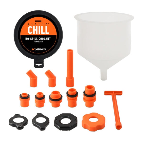 No-Spill Coolant Funnel Kit, 15pc Set - MMTL-NSF-15