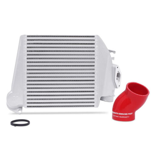 Subaru WRX 08-14 Top-Mount Intercooler Kit Silver/Red – MMTMIC-WRX-08SLRD