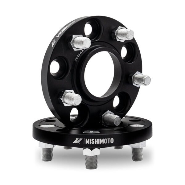 Wheel Spacers, 5X114.3, 70.5, 20, M14, Black - MMWS-001-200BK